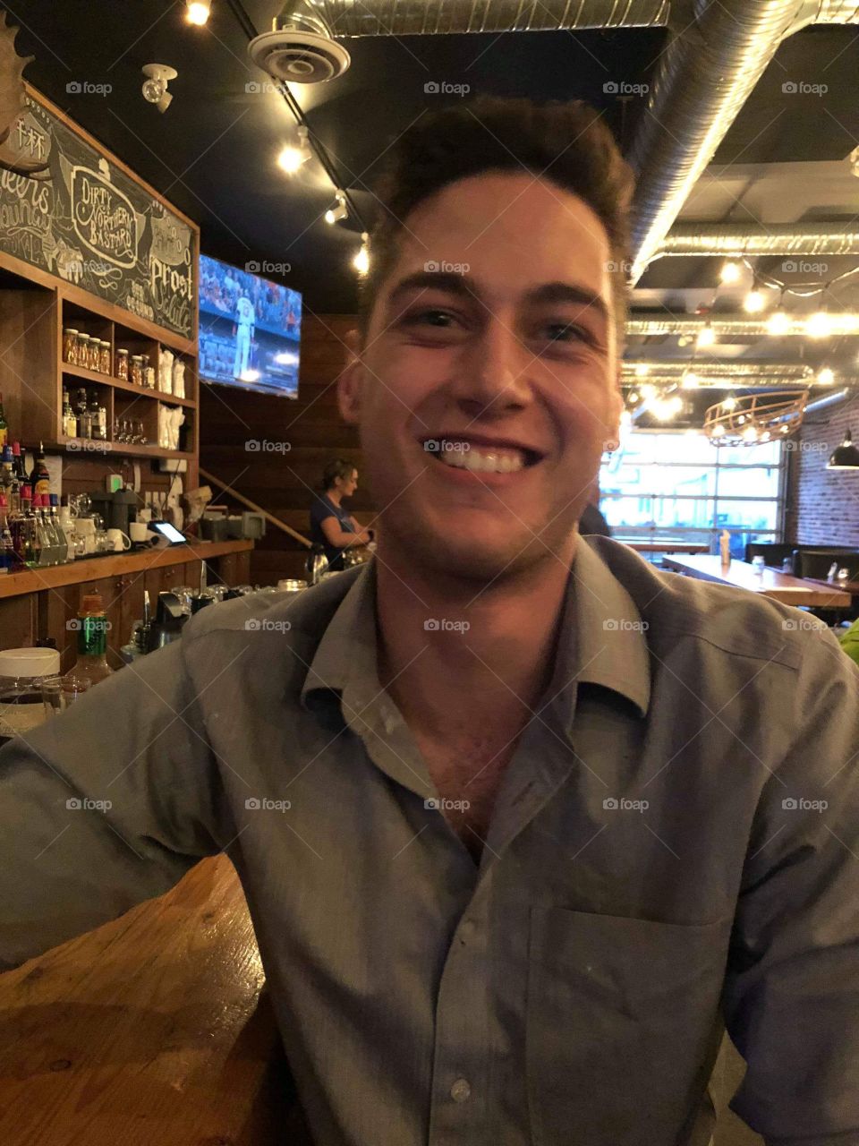 First date smile 