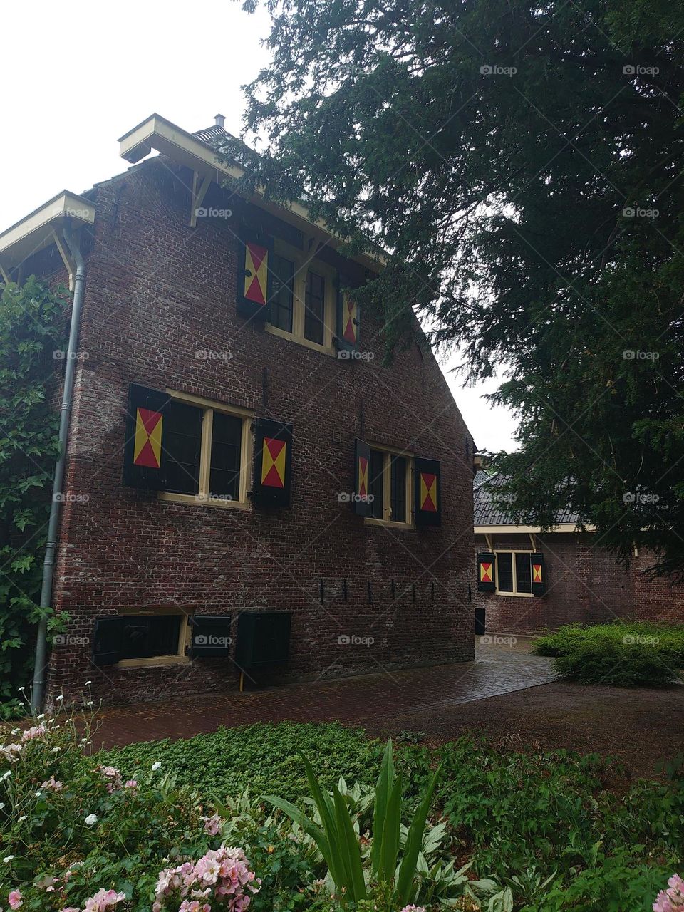 Old farm in the Netherlands