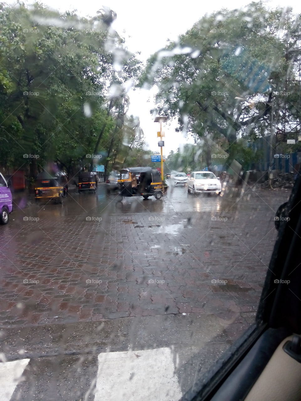 Rainy Mumbai Season. Season In Mumbai