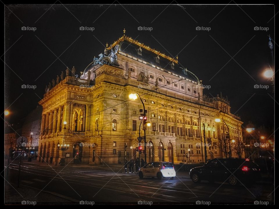 Prague By Night 
