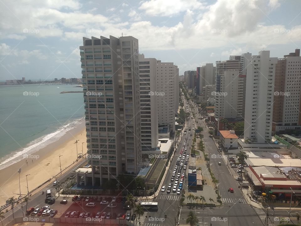 Vista hotel Costa Mar- Fortaleza-CE
