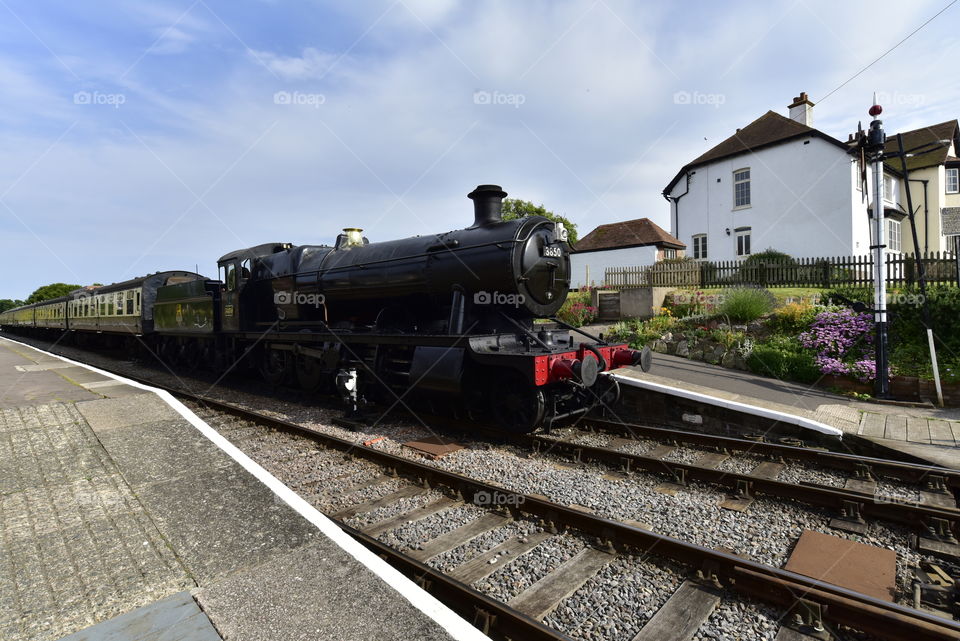 Train. Steam train