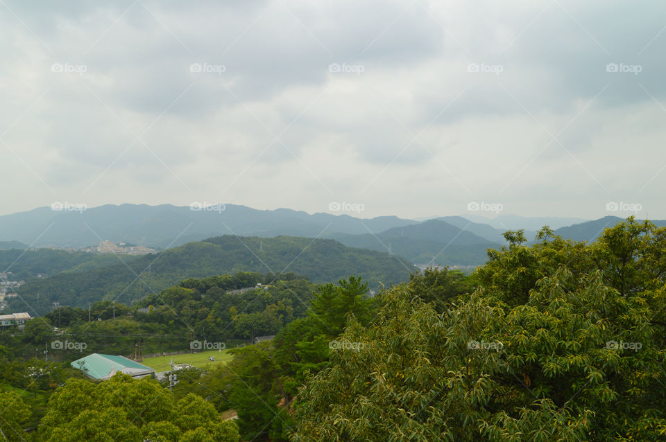 View On Onomichi Japan