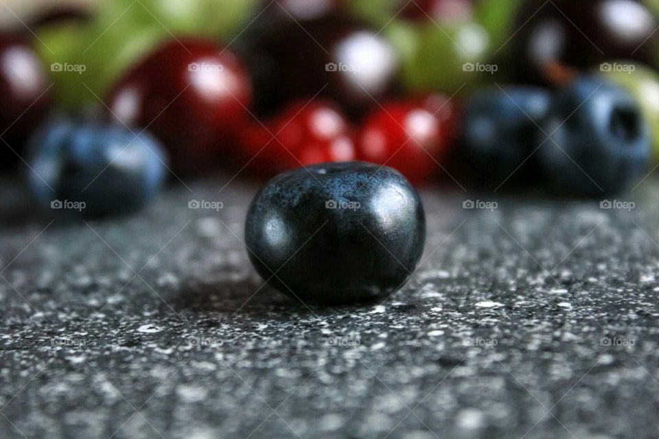 Bright delicious berries
