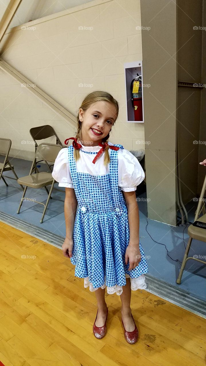 Portrait of smiling girl