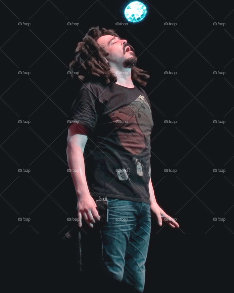 Adam Duritz of the Counting Crows in concert