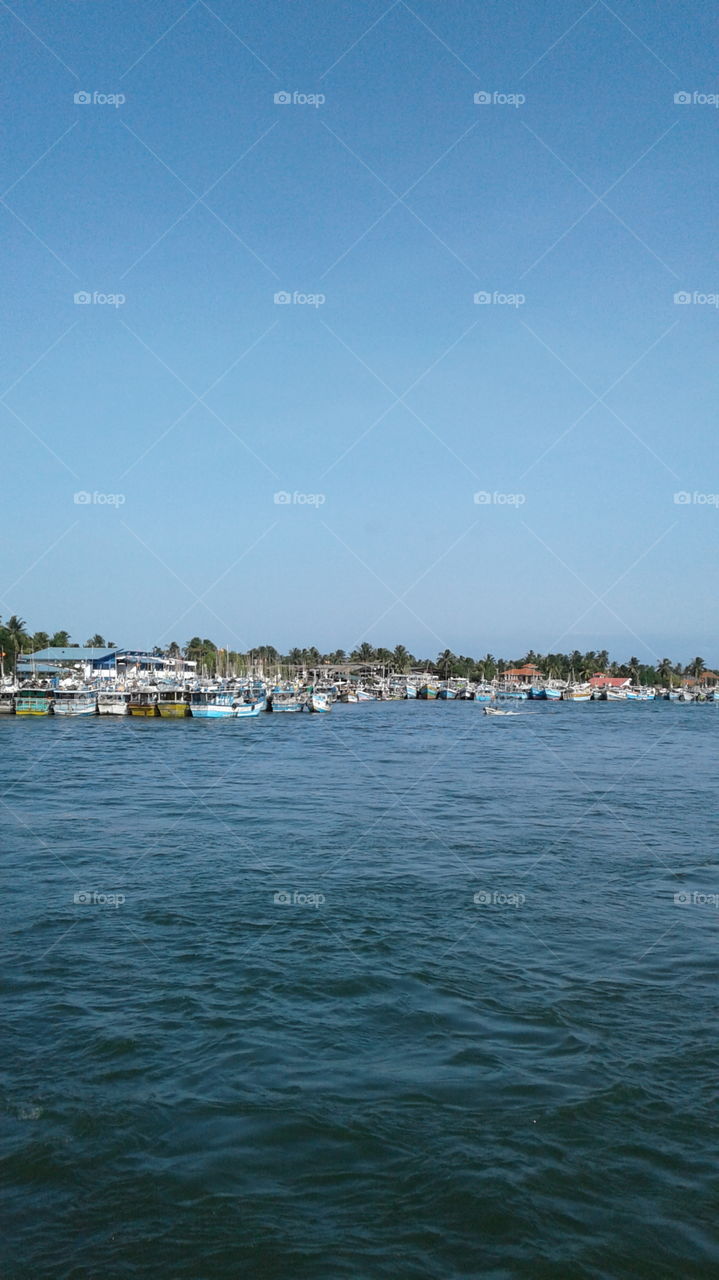 srilankan fishing harbour