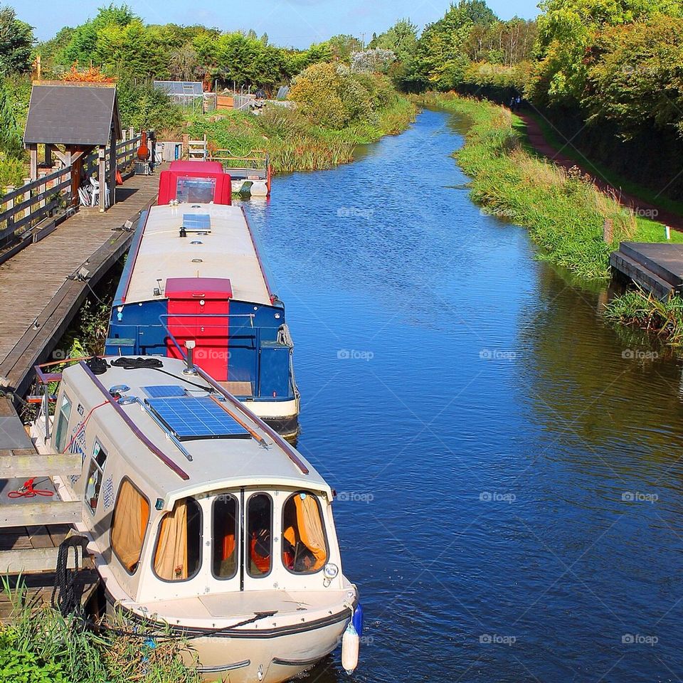 Boats on the canal