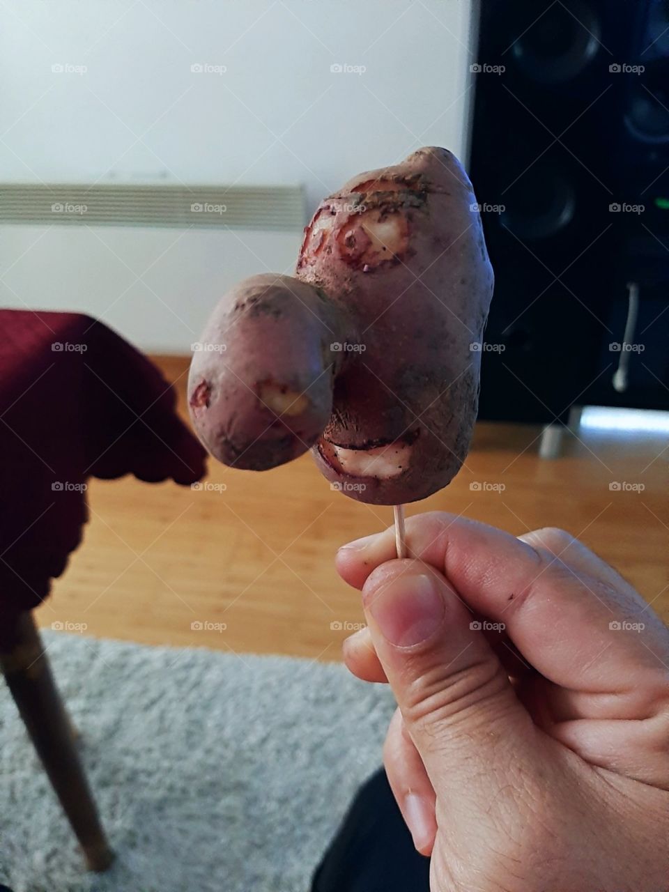 Funny patato - it's very interesting when the one simple patato give us inspiration to made him funny