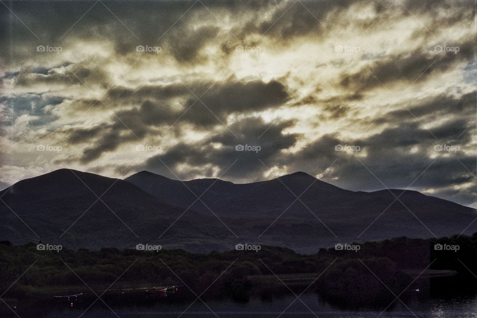 Mountains in Connemara