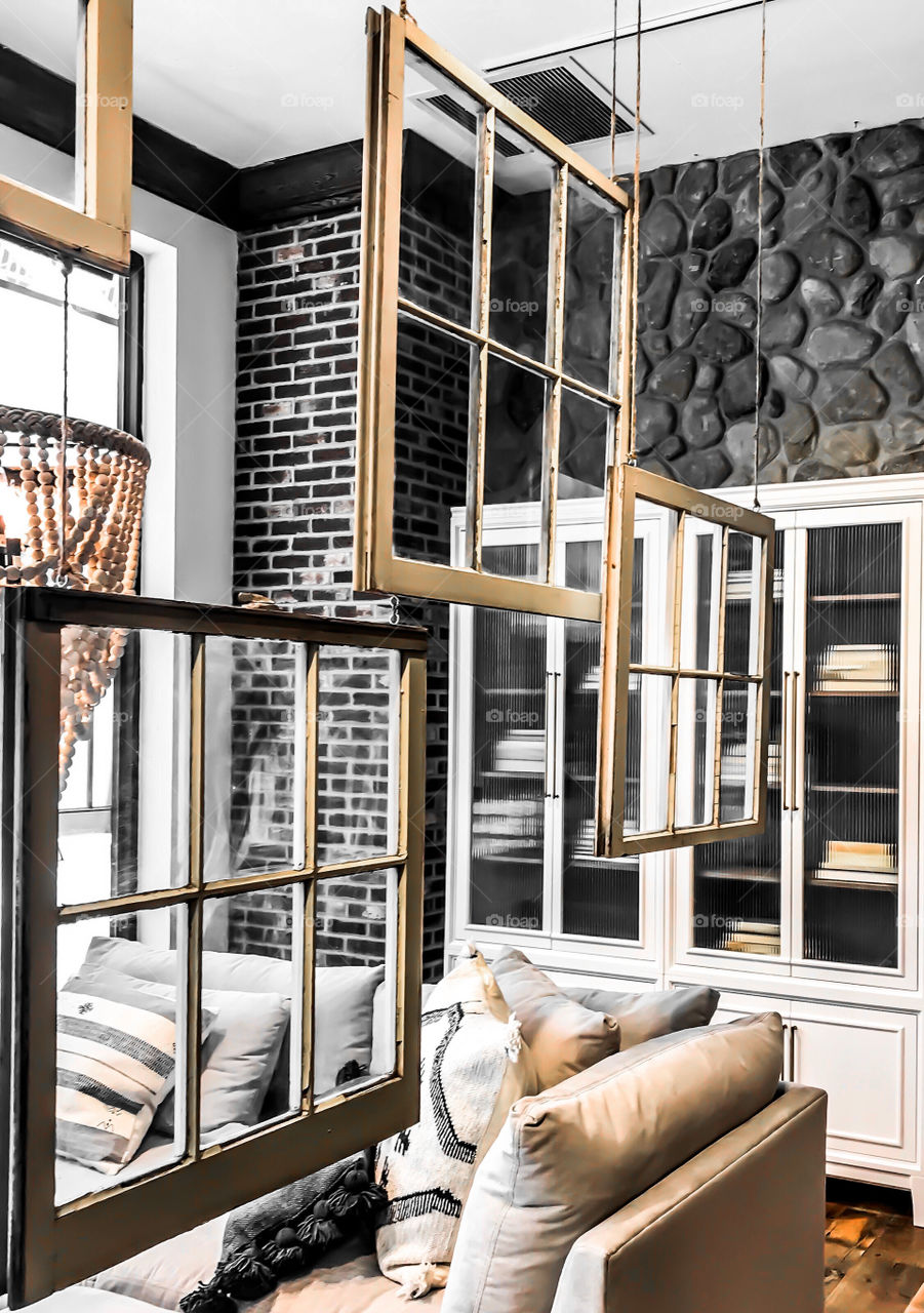 Living in rectangle shape 