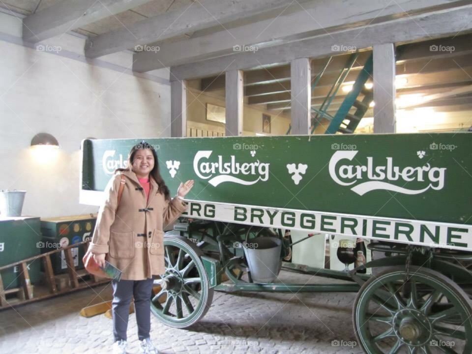Visit to Carlsberg Factory, Copenhagen