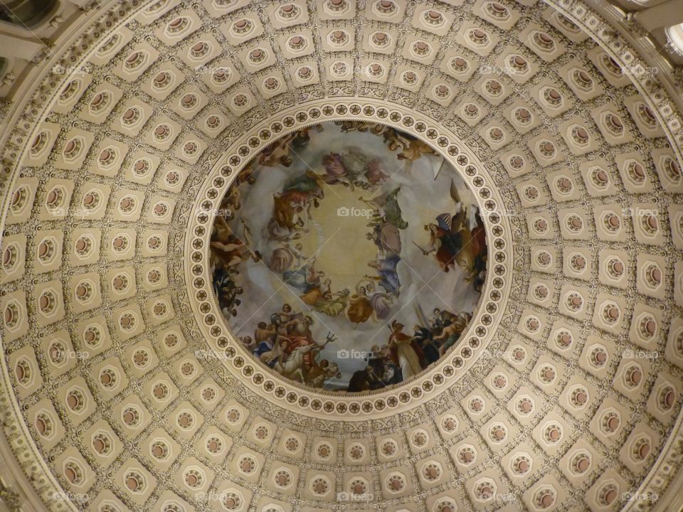 Foap Com U S Capitol Rotunda Fresco By Constantino Brumidi