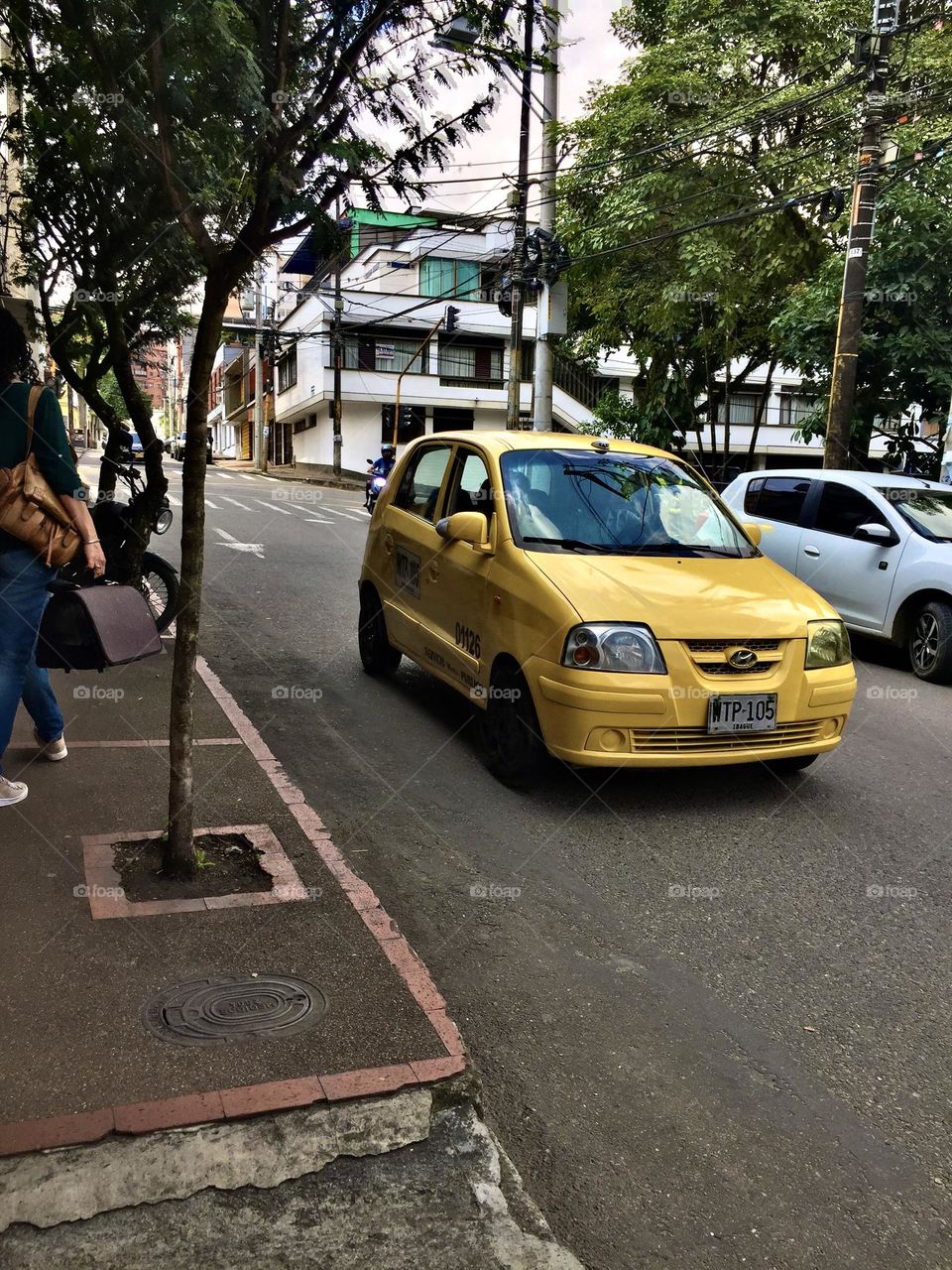 Car yellow