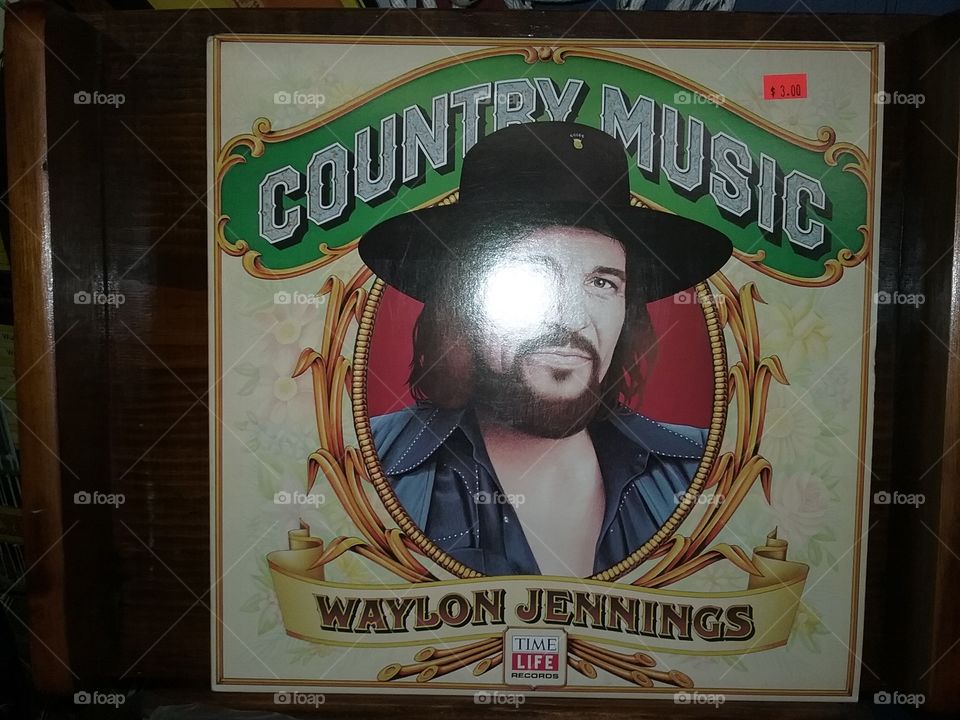Waylon Jennings Album cover