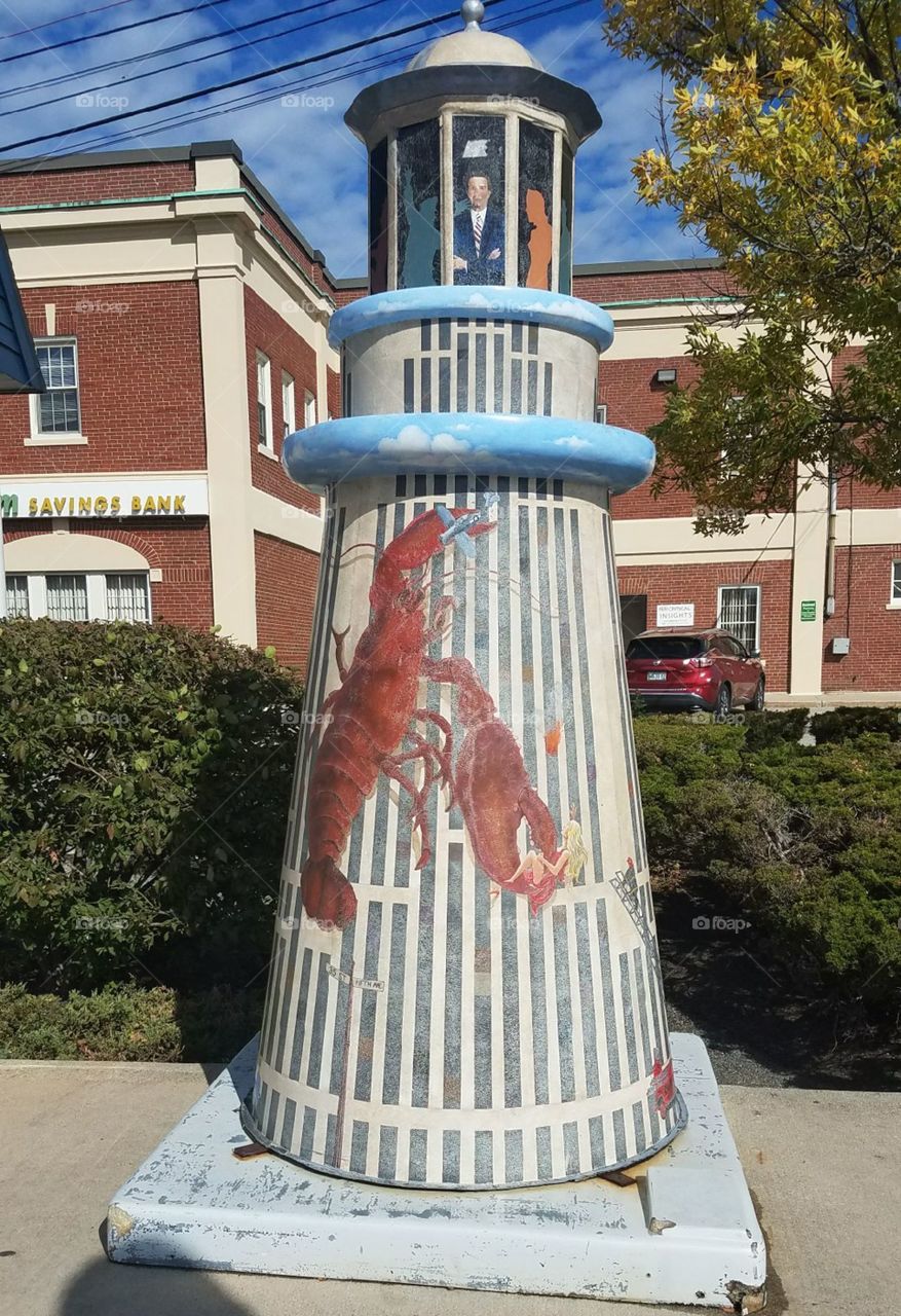 Lobster lighthouse