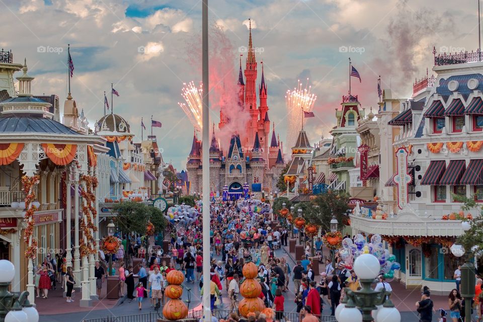 Fireworks during the day!