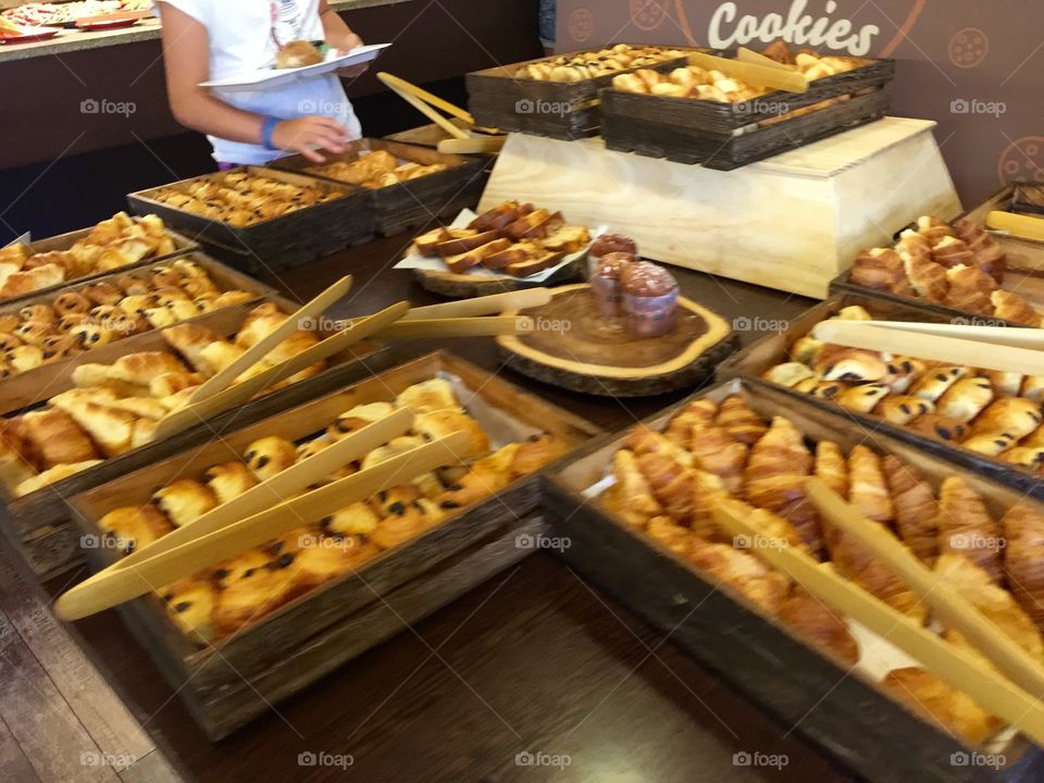 Selection of pastries 