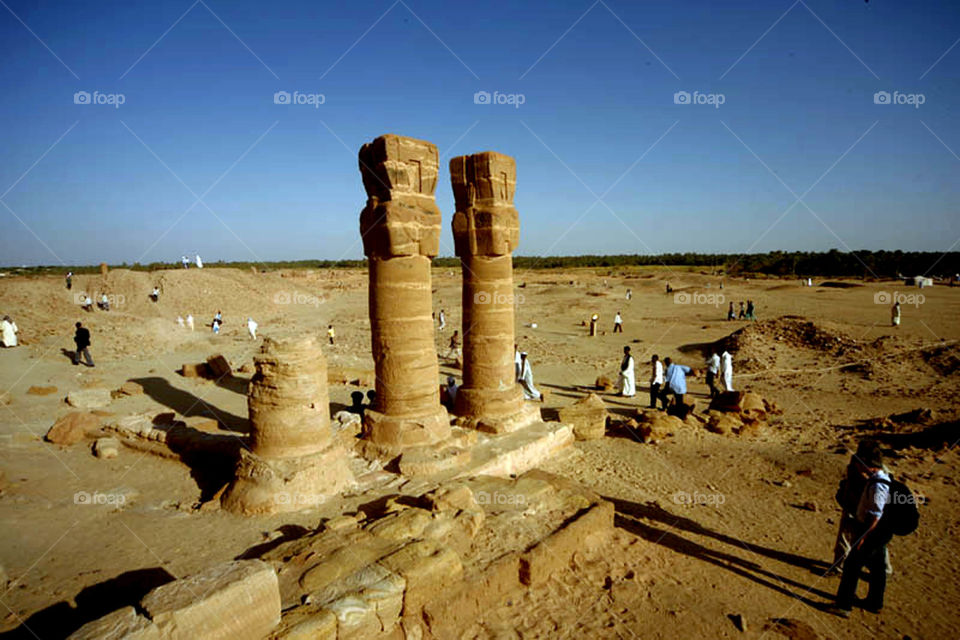 Pyramids of Jebel Barkal in Sudan