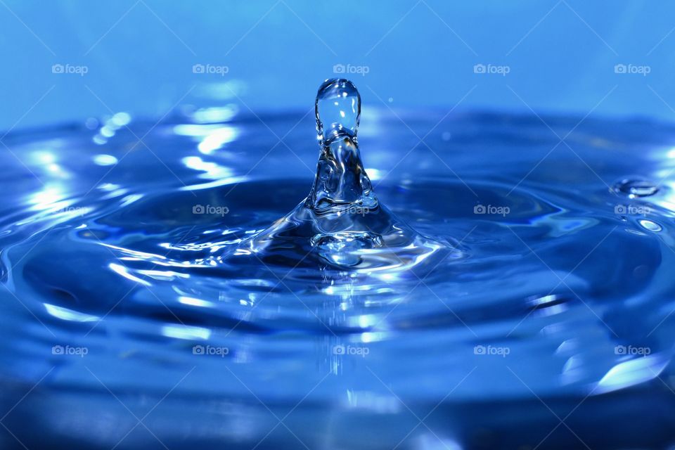 Close up of rippled water