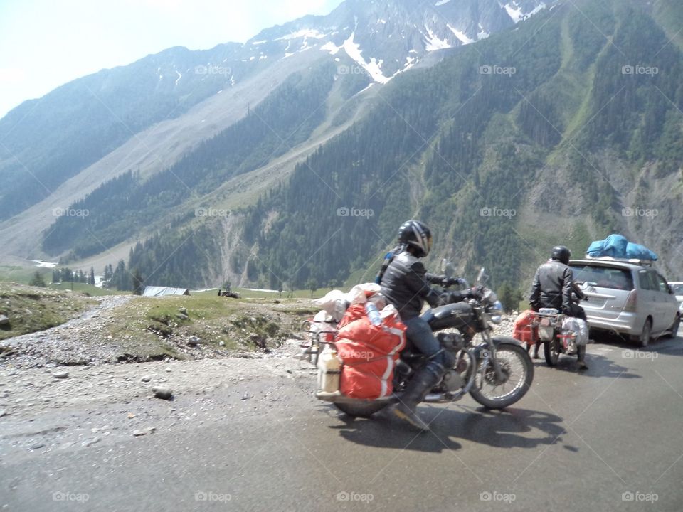 Mountain, Adventure, Vehicle, Road, Bike