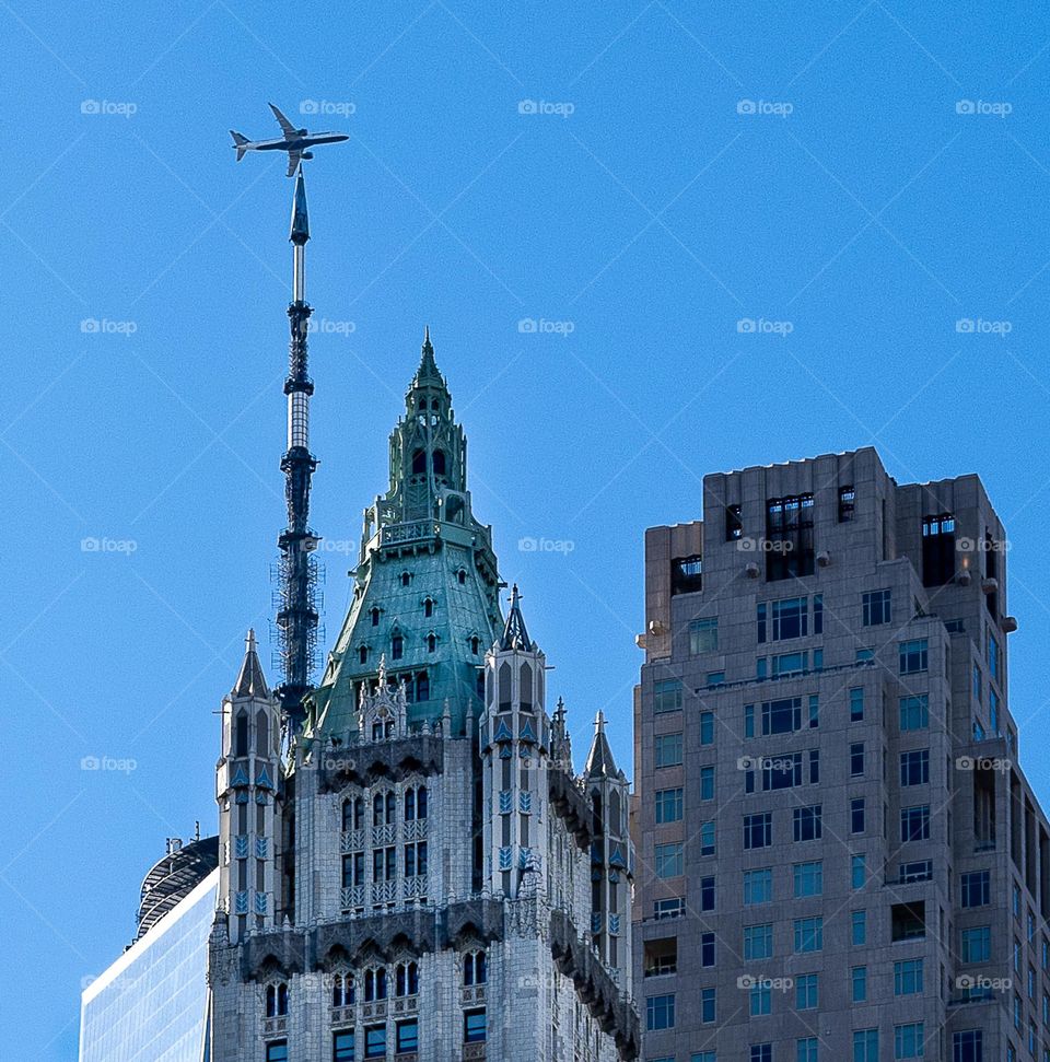 Stuck - Airplane Atco on radio antenna