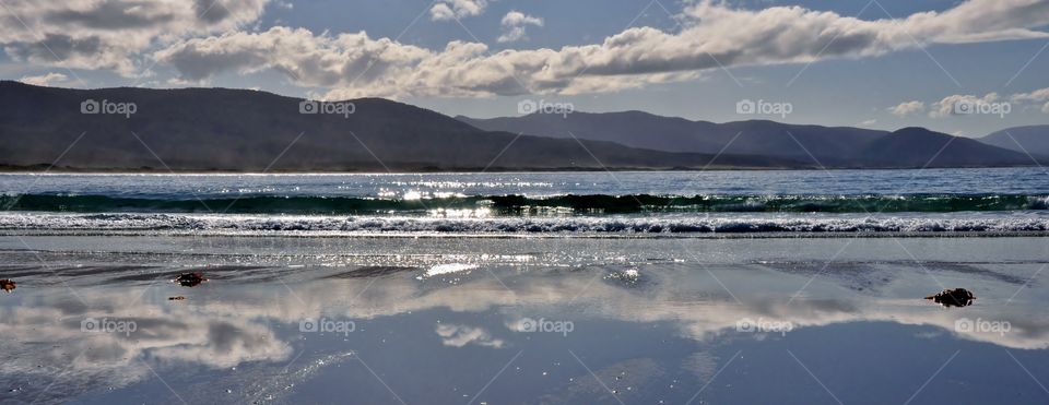 Beach reflections 