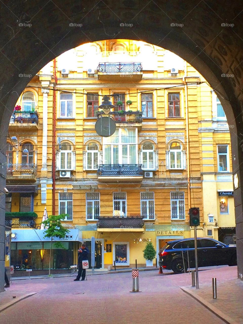 Building in center of Kyiv