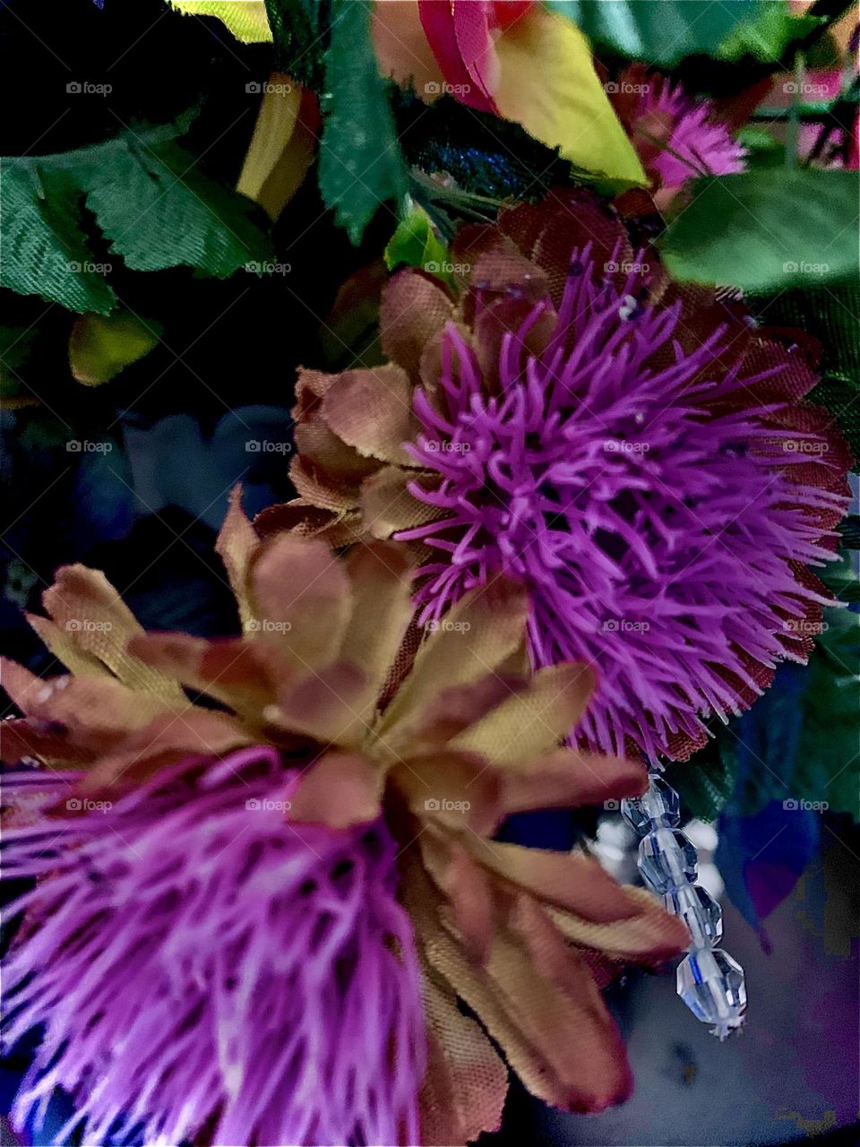 Magenta flower bouquet 