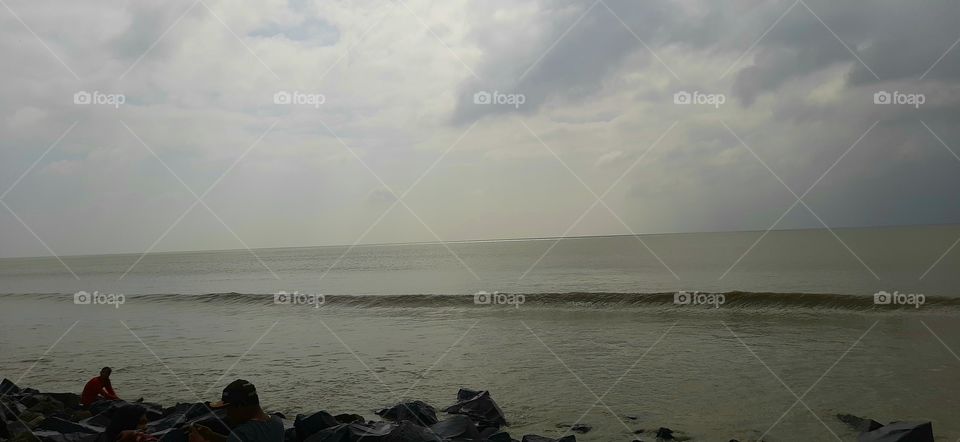 A beautiful view at New Digha sea beach,WB.
