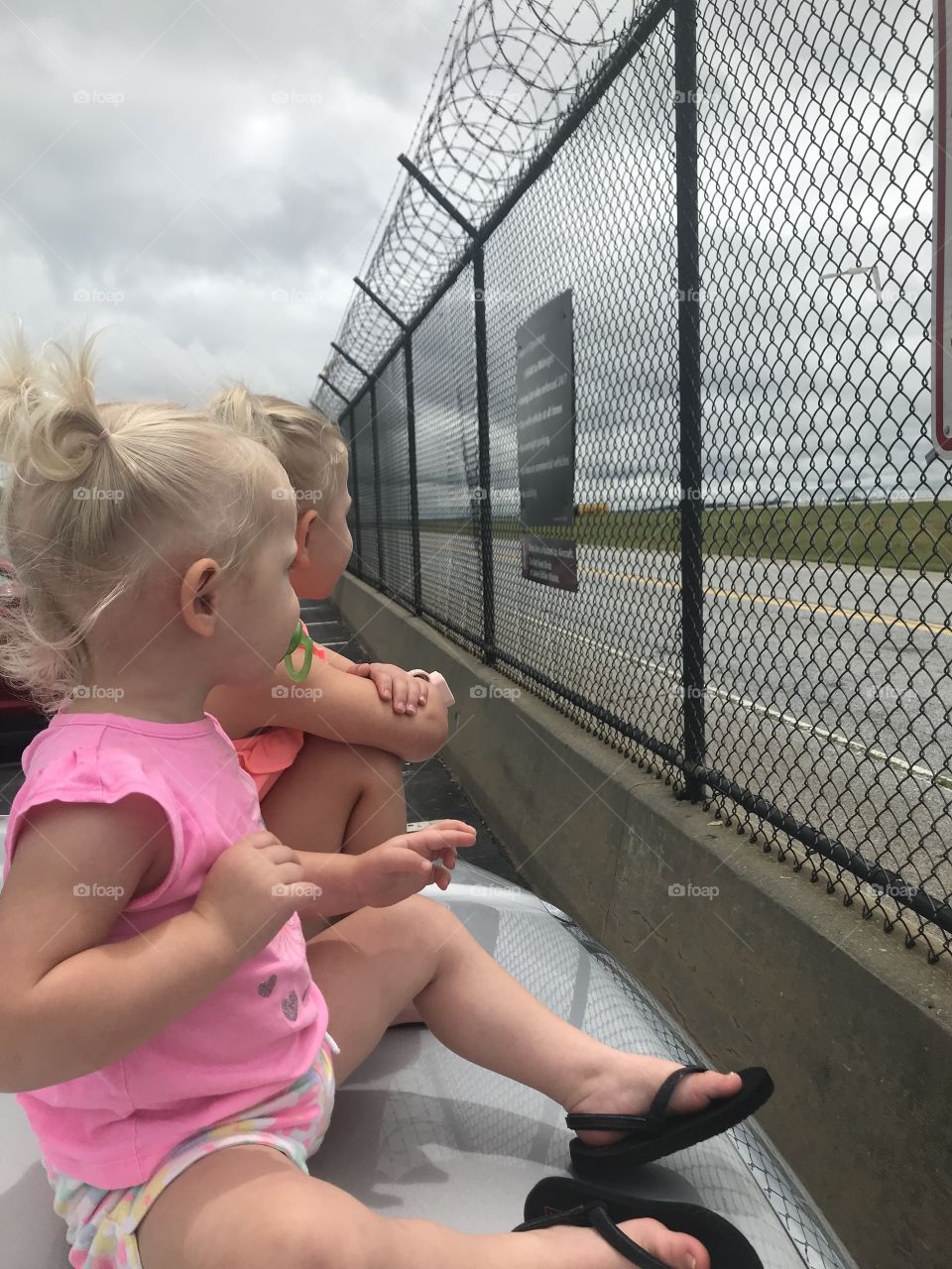 Watching airplanes