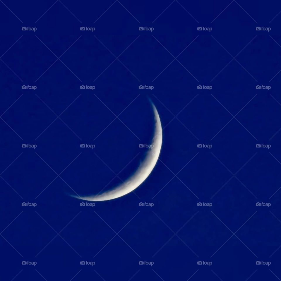 Crescent moon