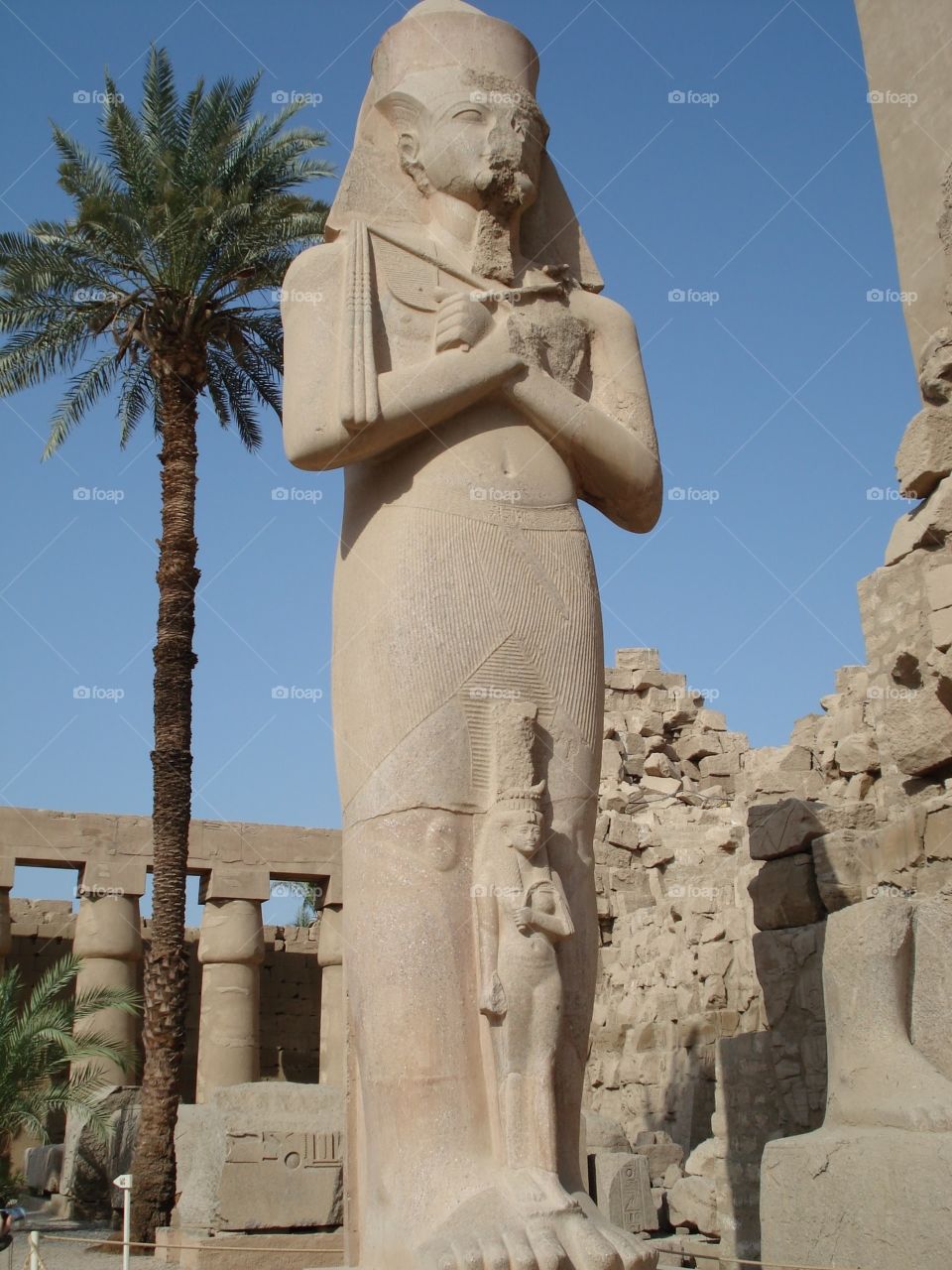 Luxor Temple Statue