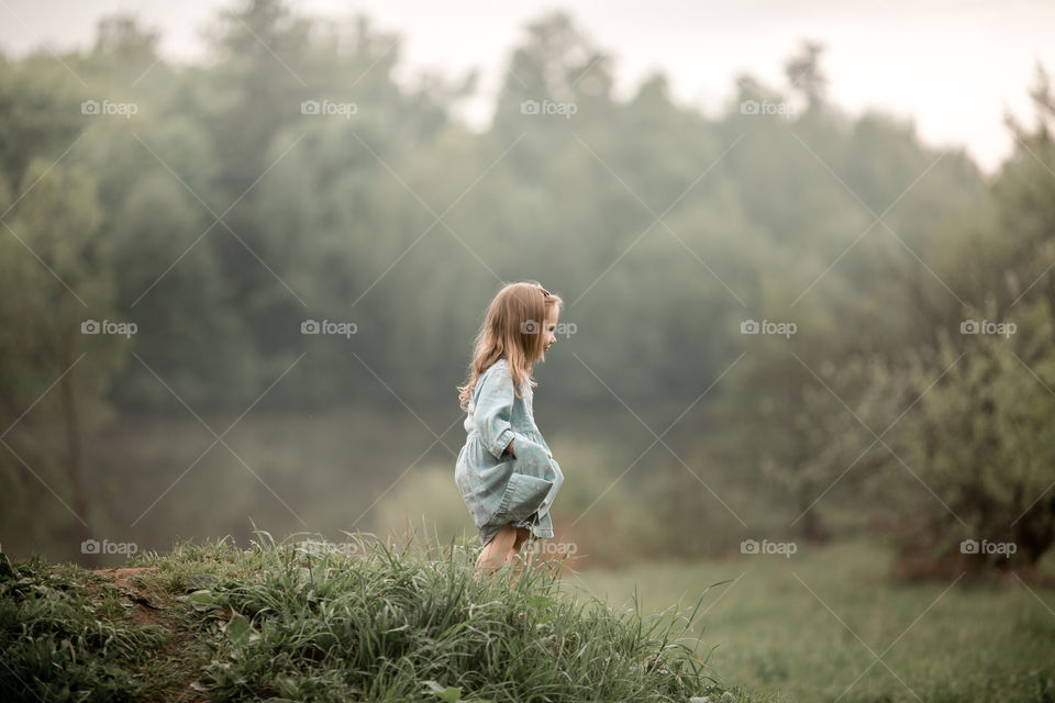 Nature, Grass, Girl, Outdoors, Field