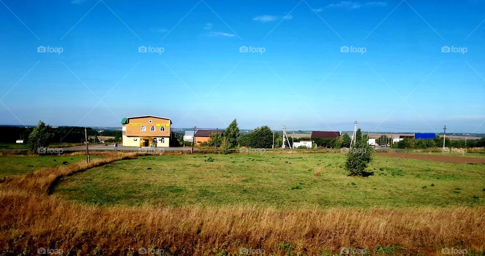 Summer plot in Chuvashia