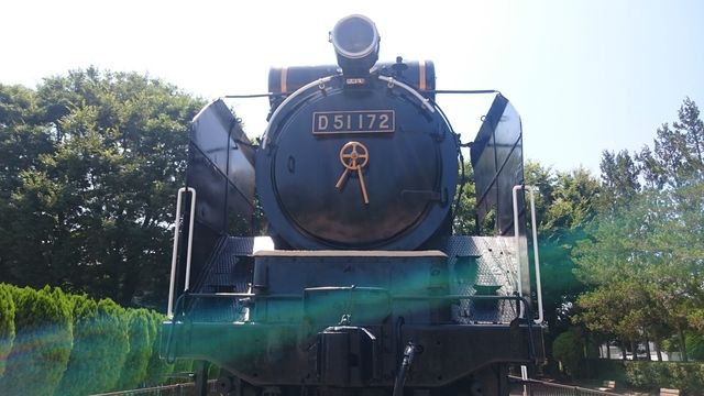 Old locomotive of Japan