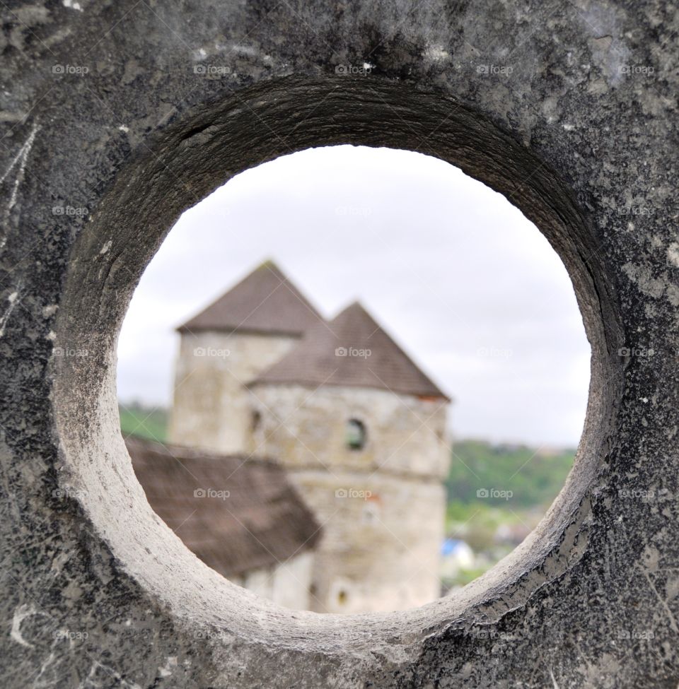 Old castle in Ukraine 