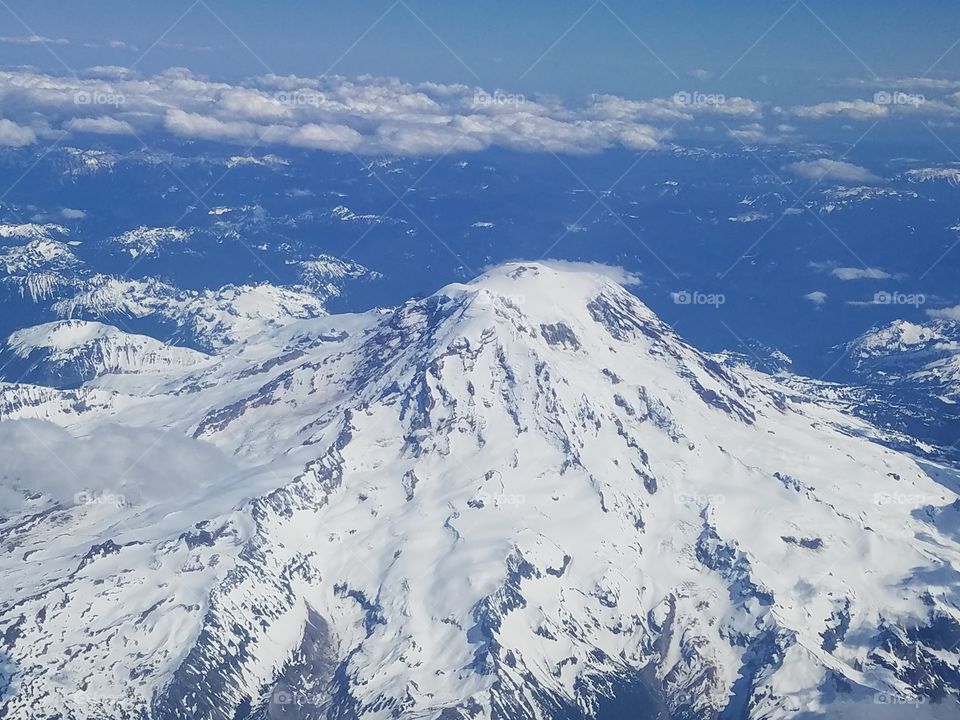 snowy mountain