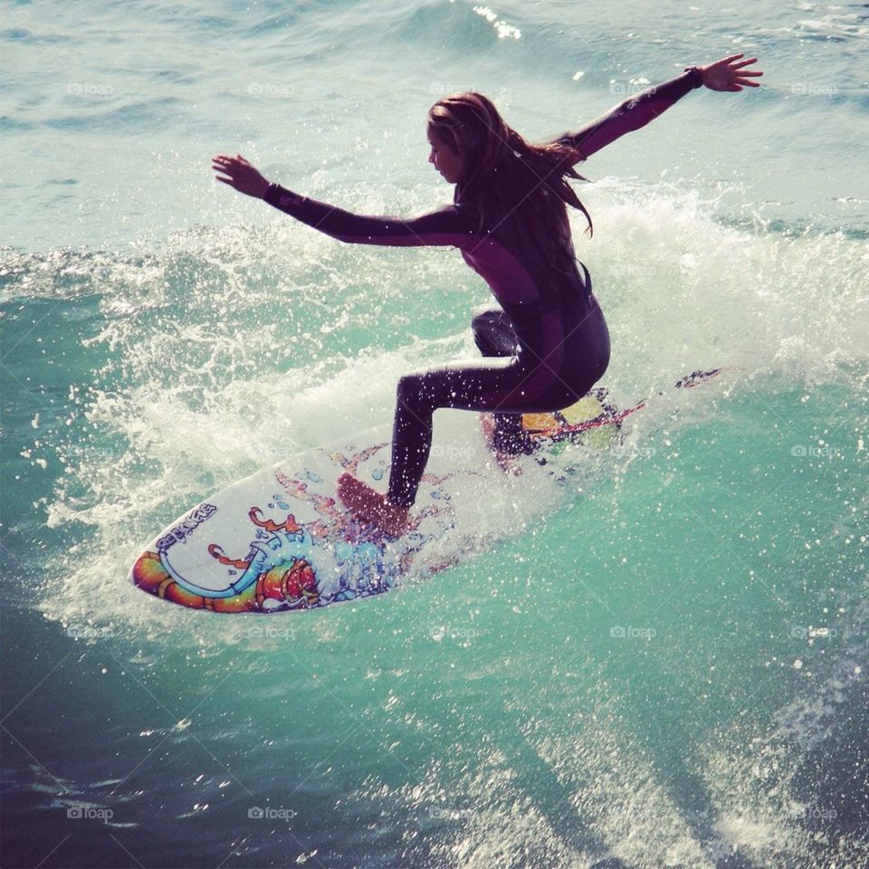 Surfer girl 