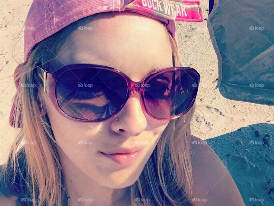 Beach days soaking up that sun 