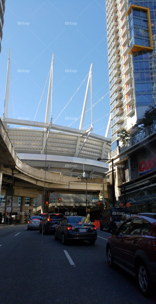 BC Place downtown Vancouver BC
