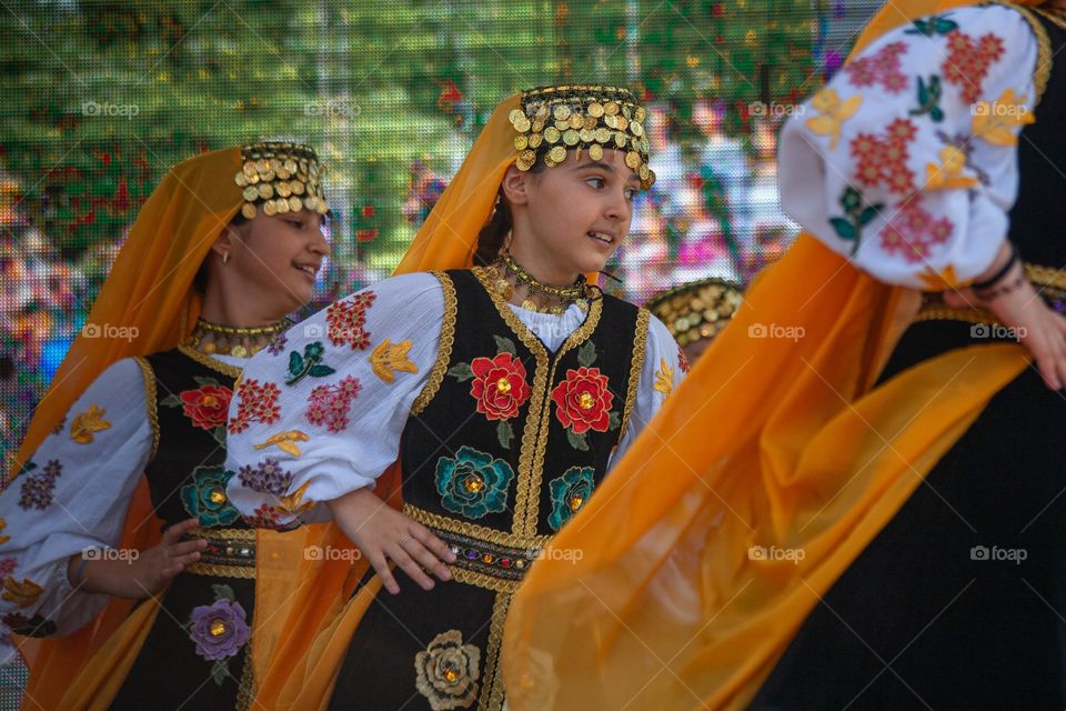 Traditional dance show 