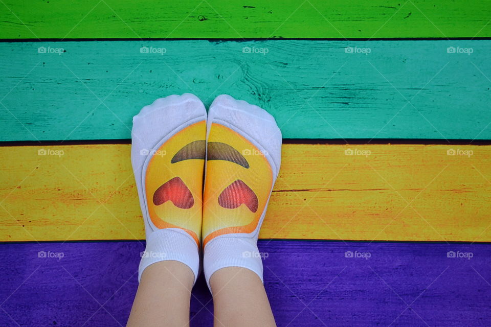 Smiley socks