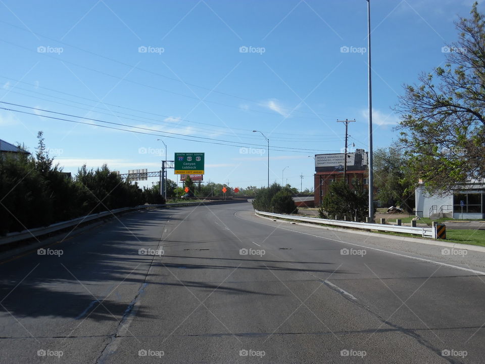 Exit Canyon and Lubbock Texas