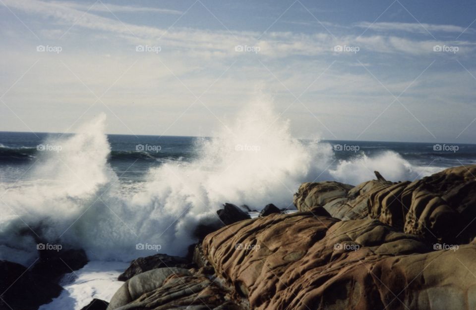 My Favorite Moment! - Massive Waves - Northern California Shoreline