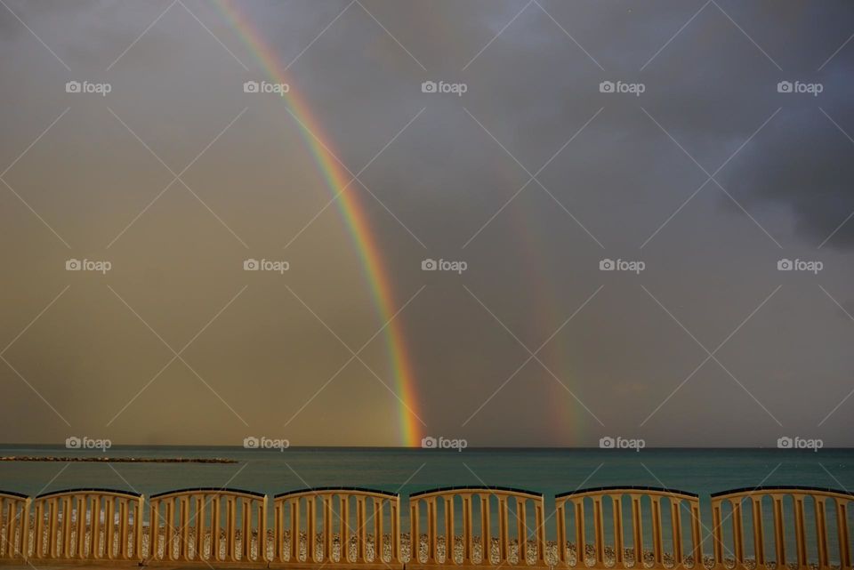 Sea#rainbow#colors#sky