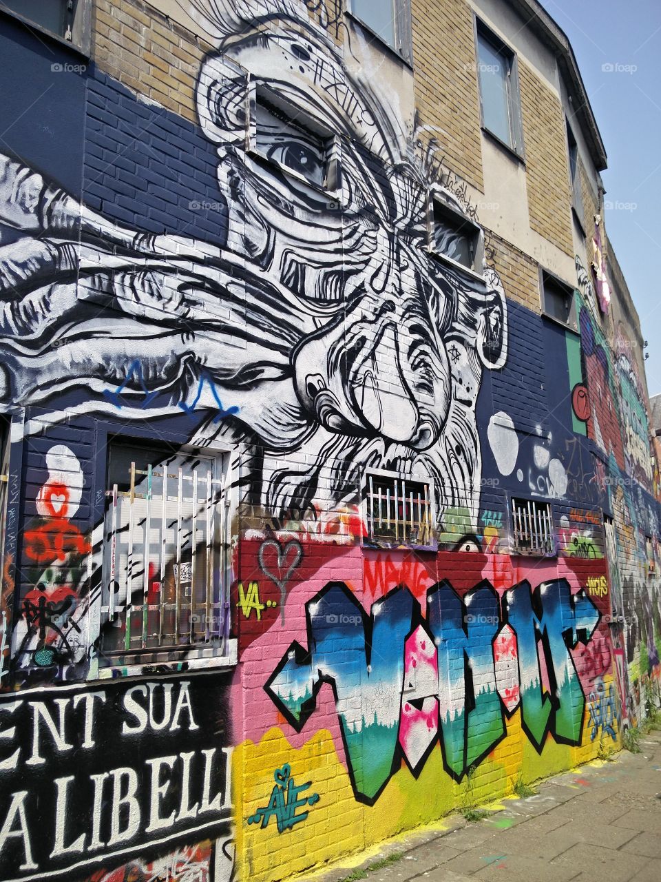 Graffiti, Street, Vandalism, Wall, Mural