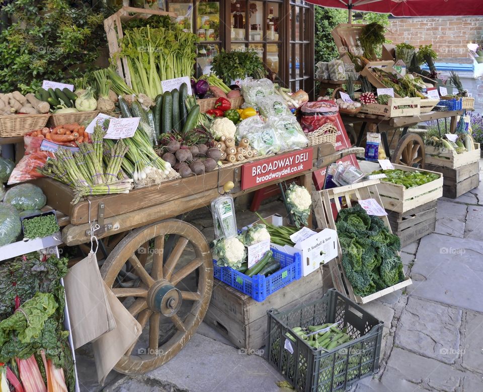 Shop. Greengrocer 