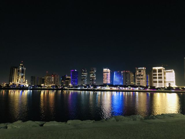 Colourful buildings