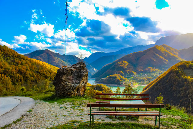 Landscape in Lizoperci, Bosnia and Herzegovina